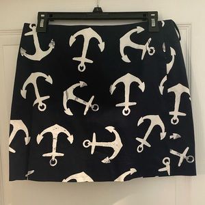 JCrew Anchor Skirt